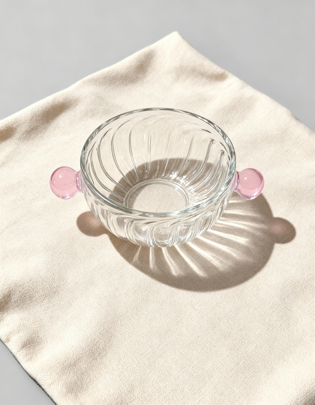 Dessert Bowls - Pink - Set of 2